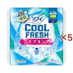 ソフィ クールフレッシュ 超涼感ナプキン 290 羽つき 夜用 29cm ( 12枚入×5セット )/ ソフィ　フェミニンケアその他