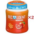  licca rutentob Lad orange жевательная резинка бутылка ( 130g×2 комплект )/ licca rutento(Recaldent)