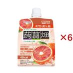クラッシュタイプの蒟蒻畑プラスブラッドオレンジ味 ( 150g×6セット )/ 蒟蒻畑