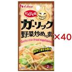 にんにく族 ガーリック野菜炒めの素 ( 6.2g×40セット )/ ハウス