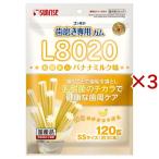 ゴン太の歯磨き専用ガムSSサイズ L8020乳酸菌入り バナナミルク味 ( 120g×3セット )/ ゴン太