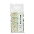  супер толстый младенец. влажные салфетки * рука ...( 20 листов ×4 штук )