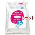 Yahoo! Yahoo!ショッピング(ヤフー ショッピング)オルディ ポリバッグ 規格袋 紐付 12号 0.025mm 透明 LR025-12 （ 100枚入*3セット ）/ オルディ