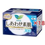 ロリエ しあわせ素肌 多い夜用 羽つき300 ( 10個入*18袋セット )/ ロリエ