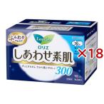 ショッピングロリエ ロリエ しあわせ素肌 多い夜用 羽つき300 ( 10個入*18袋セット )/ ロリエ