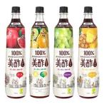 美酢4種アソート(ざくろ、マスカット、太陽のシトラス、パイナップル) ( 900ml×4本入 )/ 美酢(ミチョ)