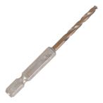 trad 六角軸ショートコバルトHSS鋼ドリル刃 3.6mm TCD-3.6 三共コーポレーション