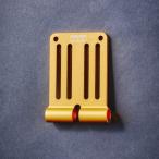 ニックス アルミ削り出しベルトループ(一部削り出し) ゴールド ALU-15-GO KNICKS