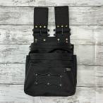 ショッピング創 ニックス バリスティック生地チェーンタイプ腰袋 アルミ金具仕様 ブラック BA-301DDX KNICKS BA301DDX