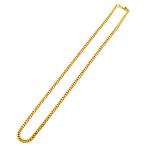 ADVANCE アドバンス 18KGP ゴールド チェーン ネックレス GOLD CHAIN NECKLACE メンズ レディース ストリート シンプル 8651-A ゴールド 金 50cm