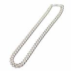 Yahoo! Yahoo!ショッピング(ヤフー ショッピング)ADVANCE アドバンス シルバー ホワイトシルバー チェーン ネックレス SILVER CHAIN NECKLACE メンズ レディース ストリート シンプル 6030S-D シルバー 銀 50cm