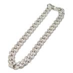 Yahoo! Yahoo!ショッピング(ヤフー ショッピング)ADVANCE アドバンス ジルコニア シルバー チェーン ネックレス ZIRCONIA SILVER CHAIN NECKLACE メンズ レディース ストリート 3100-S シルバー 銀 45cm