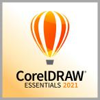 CorelDRAW Essentials 2021DL_SNR Windows для draw soft draw простой дизайн расположение начинающий 