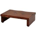 42-050 ライトブラウン うづくり 玄関台60 60cm幅 靴 スリッパ 収納 アジャスター パイン材 三和土 たたき 土間 上がり口 ヤマソロ