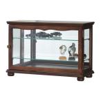 キュリオケース 500Y-A DB 塩川光明堂 W605xD240xH400mm コレクションケース ショーケース 鉄道模型 フィギュア ガラス棚