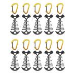 NACETURE дерево панель колок свободный металлические принадлежности кемпинг кемпинг для палатка соответствует колок * якорь kalabina комплект пружин алюминиевый свободный металлические принадлежности 10 шт. комплект "(