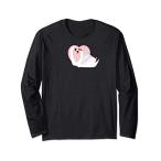 白鳥 ... カップル ... 結婚記念日 ... Valentine Gift For Men Women 長袖Tシャツ