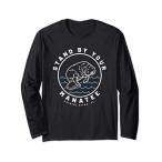 かわいい海牛の動物の恋人のギフトによるマナティーの立場 長袖Tシャツ