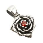 ジナブリング (JINA BRING) シルバーペンダント シルバー925 薔薇 ローズ シルバーアクセサリー ペンダント トップ メンズ