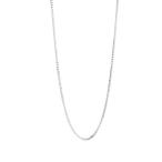 アレルギー対応 ステンレス ネックレス チェーン メンズ レディース 選べるチェーン幅とレングス 幅1.0mm 長さ 55.9cm