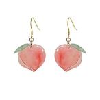 ピアス 桃 ピーチピアス レディース アクセサリー ポイント消化 フルーツ ファッション レディース キャッチ モチーフ シンプル