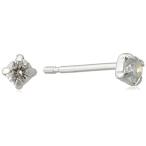ブルーム BLOOM ダイヤモンド K10ホワイトゴールド ピアス AGEW10023900