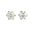 DIAMOND WORLD レディース ジュエリー PT900 ダイヤモンドピアス 0.20ct ハート&amp;キューピッド H&amp;C F・Gカラ
