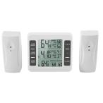 ワイヤレス温度計、冷凍庫用冷蔵庫の温度計温度記録温度モニター