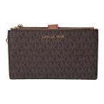 【並行輸入品】マイケルコース MICHAEL KORS 二つ折り財布 ダブル ジップ リストレット レディース 35f8gtvw0b