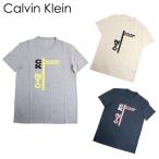 【並行輸入品】カルバンクライン Calvin Klein Tシャツ フロント ロゴ 半袖 メンズ 40cm809 ラッピング不可 ネコポスでお届け