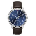 タイメックス TIMEX 国内正規品 Men's Core コア ブルー ダークブラウンレザー TW2R85400 メンズ レディース 腕時計 ミリタリー キャンプ おしゃれ