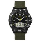 タイメックス TIMEX 国内正規品 KATMAICOMBO エクスペディション カトマイコンボ アナデジ ブラック グリーン TW4B16600 メンズ 腕時計 ミリタリー キャンプ