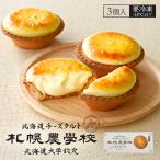 札幌農学校 北海道チーズタルト 3個入×2個 冷凍 北海道 お土産 濃厚 チーズ タルト ムース 焼き菓子 スイーツ デザート ギフト プレゼント お取り寄せ