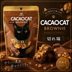 CACAOCAT 切れ端 BROWNIE クルミ 60g DADACA 北海道 お土産 チョコ 猫 おやつ ギフト クリスマス バレンタイン ホワイトデー