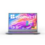 ノートパソコン 新品 初心者向け PC 初期設定済 Windows11 Celeron メモリ 8GB 高速SSD 1TB最大 IPS広視野角15.6型液晶 Webカメラ 10キー 5G WIFI搭載 q5