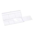 No.3000 Mickey акварель 3 поверхность Palette 24 цвет полимер производства * 2 tsu. Palette W259×D195(mm) 24 перегородка 