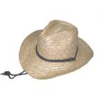 ショッピング麦わら帽子 麦わら帽子・上麦 ウエスタンタイプ