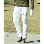 LUXEAKMPLUSryuksei Kei M плюс Golf большой Logo . способ длинные брюки мужской Golf одежда спорт одежда GOLF