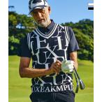 LUXEAKMPLUSryuksei Kei M плюс Golf общий рисунок Logo вязаный лучший мужской бренд Golf одежда спорт одежда GOLF