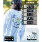 ショッピングcolors MARK GONZALES ARTWORK COLLECTION マーク ゴンザレス バックプリント ロング Tシャツ 長袖 カットソー クルーネック 丸首 5type 6colors メンズ