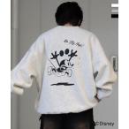 ILL'S il z Disney серии one отметка вышивка задний принт большой Silhouette тянуть over Crew тренировочный унисекс симпатичный бренд 