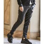 1PIU1UGUALE3 RELAX ウノピゥウノウグァーレトレ リラックス シンセティックレザージョガーパンツ セットアップ対応 メンズ ウェア ウノピュウ ウノピュー