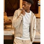 ショッピングカフス 1PIU1UGUALE3 RELAX ウノピゥウノウグァーレトレ リラックス ラインストーンカフスウェットジップパーカー メンズ セットアップ対応 ウノピュウ ウノピュー