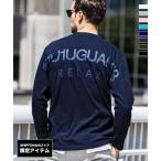 ショッピングシフォン 1PIU1UGUALE3 RELAX ウノピゥウノウグァーレトレ バックロゴプリント長袖Tシャツ メンズ おしゃれ かっこいい ブランド ウノピュウ