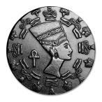 純銀コイン エジプト王妃ネフェルティティ銀貨 1/10オンス モナークプレシャスメタル発行