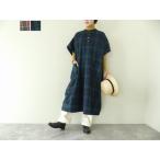 【SALE】homspun(ホームスパン) ウールタータンワンピース(232-1628)※セール商品の為、送料無料サービス対象外