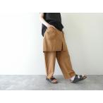 homspun(ホームスパン) コットンミニチェックスカート付きパンツ(251-3395)