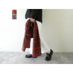 NATURAL LAUNDRY(ナチュラルランドリー) ウールガーゼチェックカラーラインストール(7254A001)