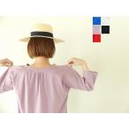 快晴堂(かいせいどう) Girl'sアウターTシャツ 肩ギャザー7分袖Tシャツ(31C-19)