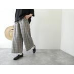 maomade(マオメイド) 夏も登場!チェック ワイドパンツ(521308)